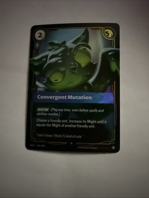 Convergent Mutation Riftbound Origins 108/298 Foil Meta League of Legends NM