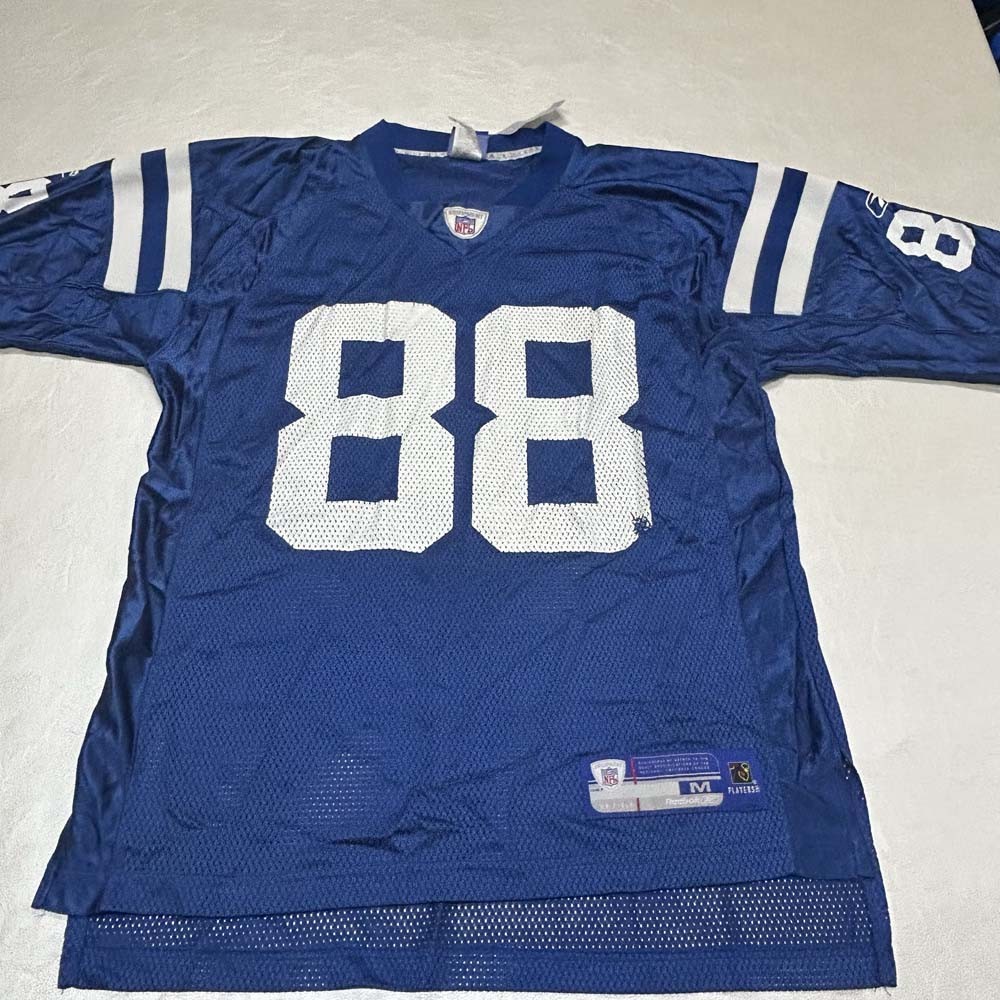 Indianapolis Colts Football Jersey Reebok Marvin HArrison  Size Medium 88