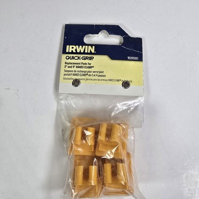 IRWIN Quick-Grip 1826580 Replacement Pads 2'' & 4'' Handi-Clamp 4 Pack NEW