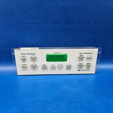 Horno de cocina GE genuino, tablero de control # WB27T10467 bisque