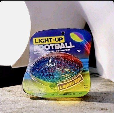 Glow In The Dark Football M80 Water Bead Squishy Sensory Grip Toy New