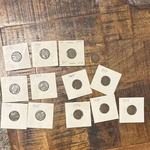 1898-1909 Indian Head Small Cent EF Bronze Philadelphia BN Circulated (13)