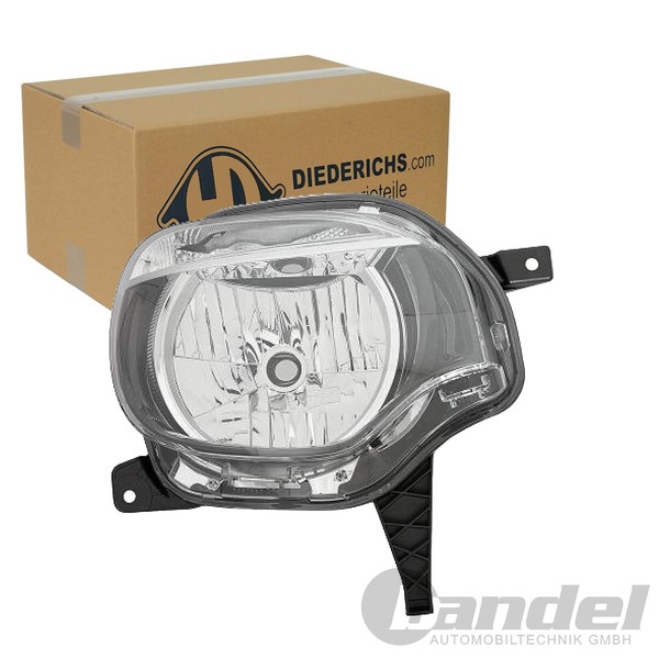 Diederichs Halogen Scheinwerfer Links Passend FüR Renault Twingo | 4483981-image