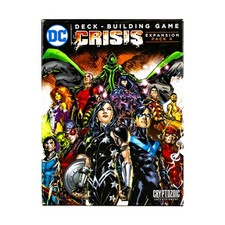 Cryptozoic Card Game Crisis Expansion #4 w/Teen Titans VG+/EX