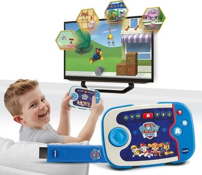 VTech ABC Smile TV - PAW Patrol Lernkonsole - Kabellose Spielkonsole mit
