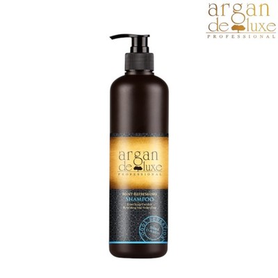 Argan Deluxe Mint Refreshing Shampoo 500ml | Natürliche Argan & Minze Haarpflege