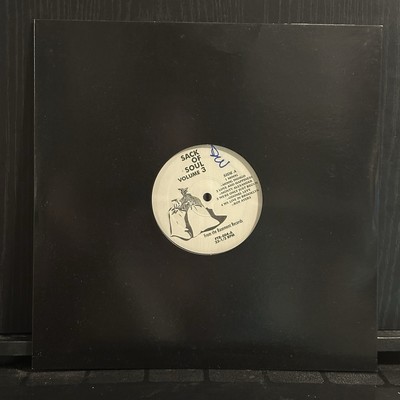 SACK OF SOUL Vol 3 1996 From The Basement White Label DJ Copy FTB-004 BREAKBEATS