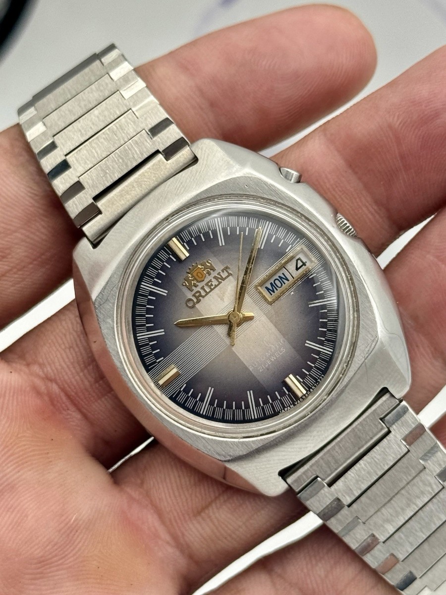 Vintage Orient Tristars ✨ Automatic 21 Jewels Men's Wrist Watch