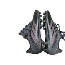 Adidas Copa Pure 3 Club FG/MG Black Red Soccer Futbol Cleats IE1176 Size 7