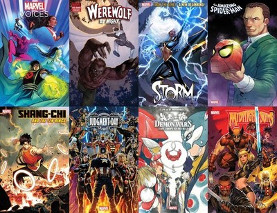 Marvel Folded Posters 24 x 36 - Spider-Man, X-Men, Artgerm, Alex Ross - Pick