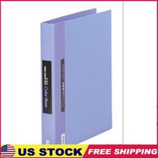 A4 Vertical 30 Holes Clear Index Pocket File 20 Pockets Organizational Binder US