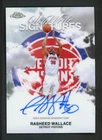 2025 RASHEED WALLACE AUTO TOPPS CHROME SKY WRITE SIGNATURES REFRACTOR AUTOGRAPHS