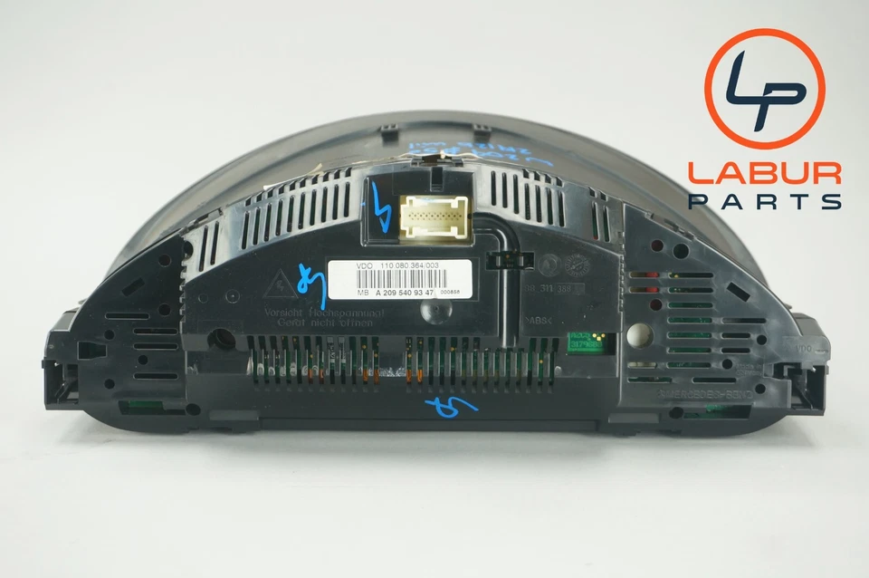 +C1258 W209 C209 MERCEDES 06-09 CLASE CLK VELOCÍMETRO CUADRO DE INSTRUMENTOS 219K Foto 3 de 4