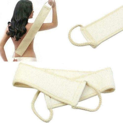 Exfoliating Loofah Loofa Back Strap Bath Shower Body G3B5 Scrubber Brush S3C37 - Picture 3 of 8