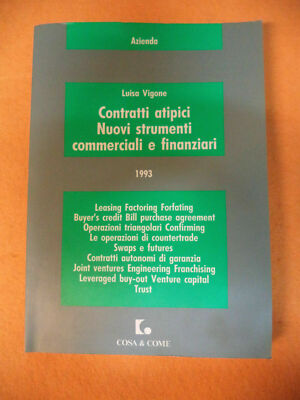 Book Buch ATYPISCHE KONTRAKTE NEUE FINANZHANDELSINSTRUMENTE Vigone (SG17)