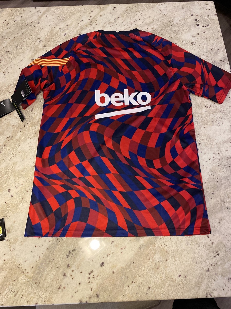 Nike FC Barcelona Barca Men's Soccer Football Jersey Shirt