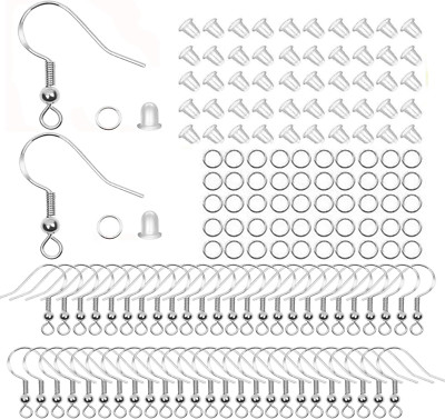 925 Silber Ohrring Haken, 50 Stück, Hypoallergen, DIY Schmuck Zubehör