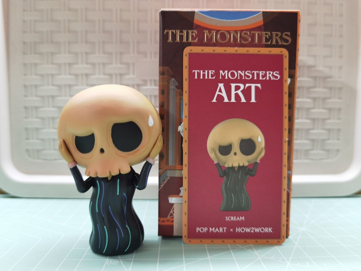 POP MART x HOW2WORK Labubu The Monsters Art Scream Mini