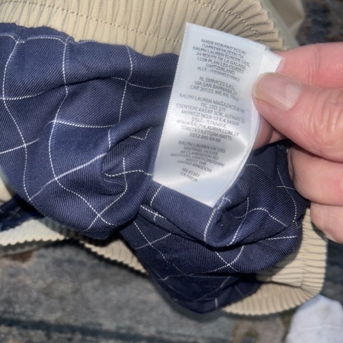 Chaqueta cortavientos Polo Ralph Lauren para hombre Bi-Swing caqui talla XL NUEVA CON ETIQUETAS $168 - Imagen 8 de 13