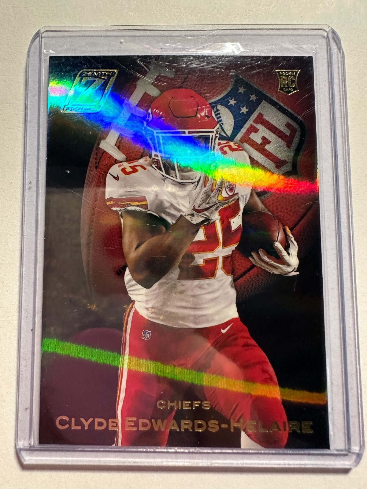 K62,445 - 2020 Zenith #61 Clyde Edwards-Helaire RC