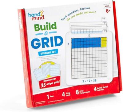 Learning Resources Bauen magnetischer Schülergitter 4er Set