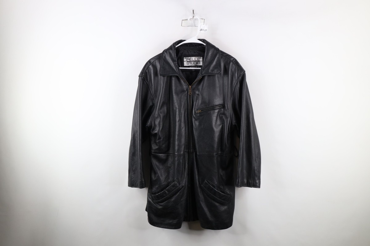 ジャケット・アウター 90s vintage pelle pelle leather jacket Pelle Pelle leather jacket, vintage Marc Buchanan, varsity