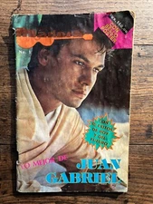 Vintage 1982 Juan Gabriel Song Book (Toca Madera, Mexico) El Noa Noa + Poster