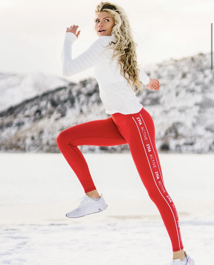 Zyia 🌙 Red Logo 28” Light n Tight Hi-Rise Legging 6-8