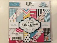 LDRS Creative - Pattern Play - Sweet Sensations - 6 x 6 Paper Pad #3138 New