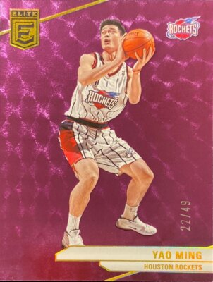 2023 Donruss Elite #148 Yao Ming Purple | eBay