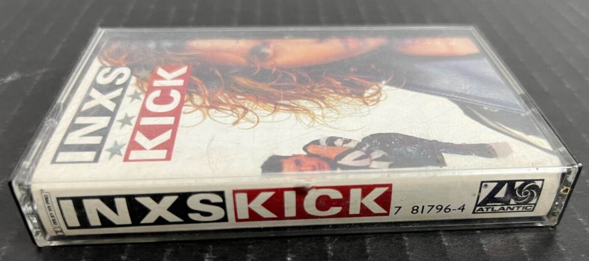 INXS Kick Cassette Tape Atlantic Records Vintage 1987 Tested 