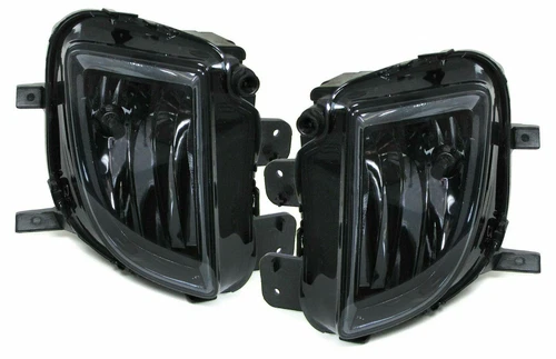 For 2011-2015 Volkswagen Jetta GLI 2010-2014 GTI Fog Lights Front Smoke Lamps - Picture 2 of 3