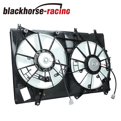 AC Condenser Radiator Cooling Fan 1636331270 For 2008-2013 Toyota Highlander V6