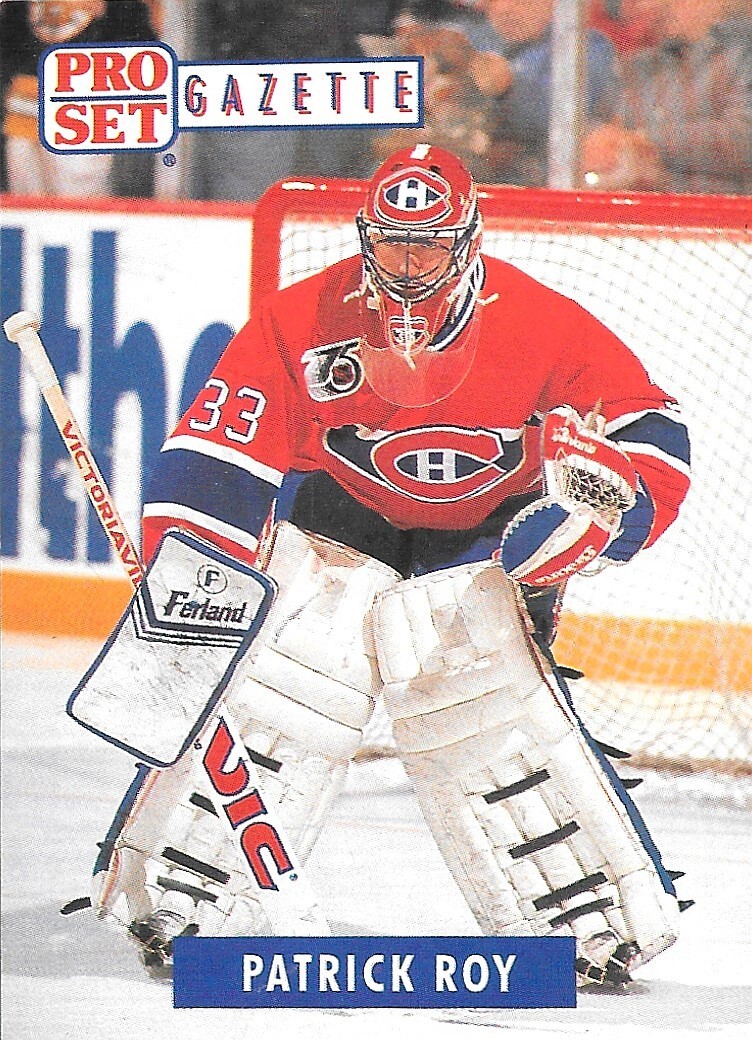 1991-92 Pro Set Gazette Magazine Promos #2 Patrick Roy