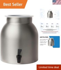 High-Grade Stainless Steel Water Dispenser with BPA-Free Spigot 2.2 Gallons