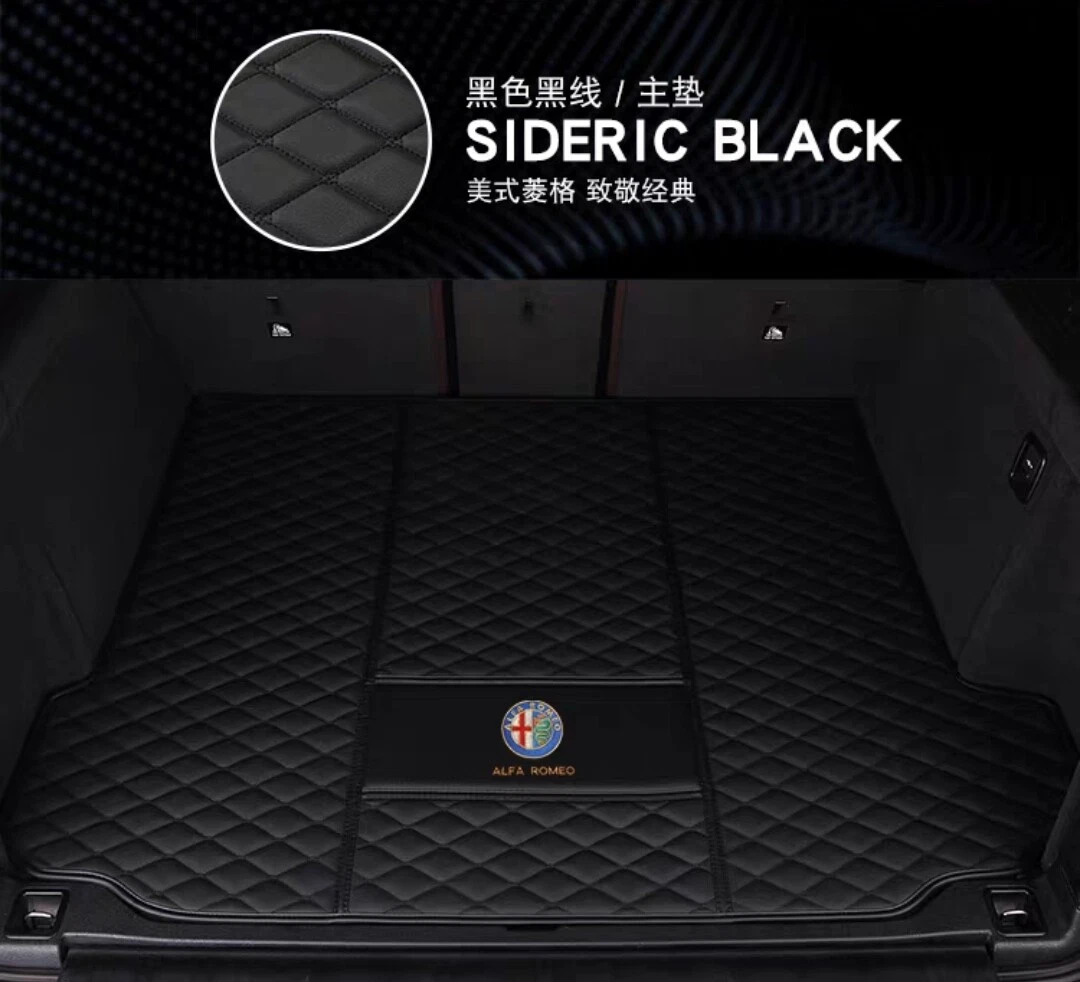 Fit For Alfa Romeo Stelvio 2017 2020 Car Trunk Mat Floor Carpets