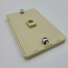 NEW Vericom XFPOP-00484 Ivory Phone Wall Plate Surface Mount Modular Jack Qty 50