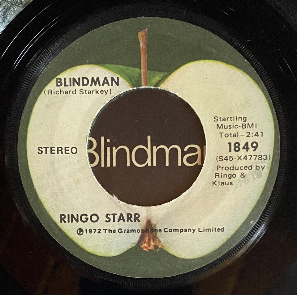 Ringo Starr Back Off Boogaloo Apple 1849 45rpm W/PS Glossy Finish Beatles 1972 - Image 4 of 4