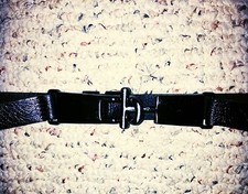 The Limited Black Leather  Faux Leather Belt