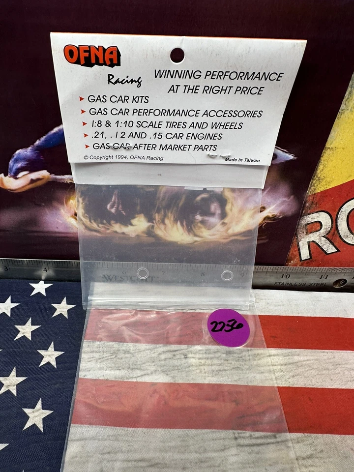 OFNA RACING 51408 Aluminum Washer for: Carburetors 2pc. - Image 2 of 3