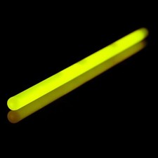 Gro&szlig;e Knicklichter GELB  | 300 x15mm | 12 Stunden Leuchtdauer