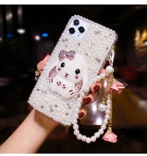Pour iPhone 16 Plus Coque Paillettes Luxe Diamant Strass 3D pour Femme Fille - Photo 4 sur 50