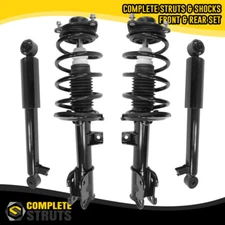 Front Complete Struts & Rear Shock Absorbers for 2014-2015 Kia Sorento 4 CYL FWD