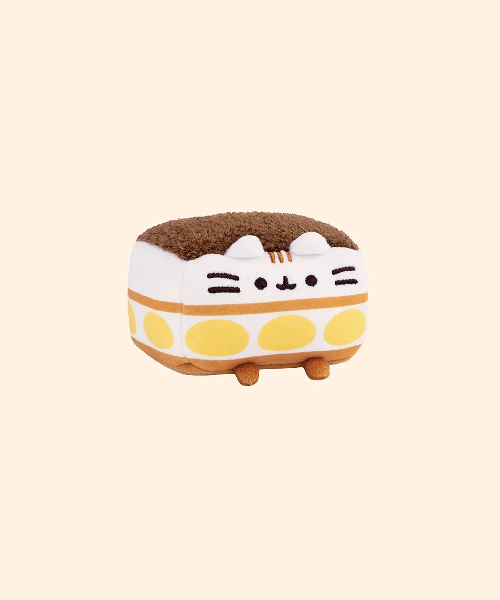 NEW PUSHEEN Gund Coffee Cake Tiramisu Cat Dessert Food Toy Mini