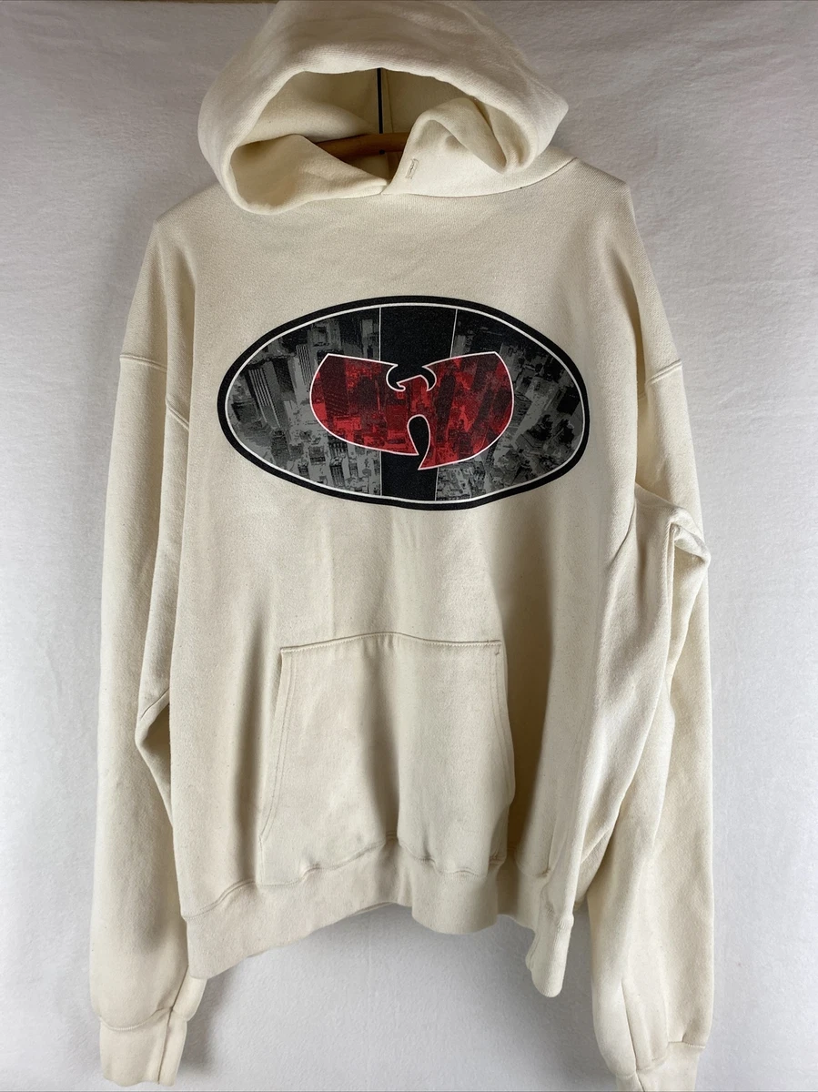Vintage 90s Wu Tang Clan Made In USA Wu Wear Hoodie Size XL