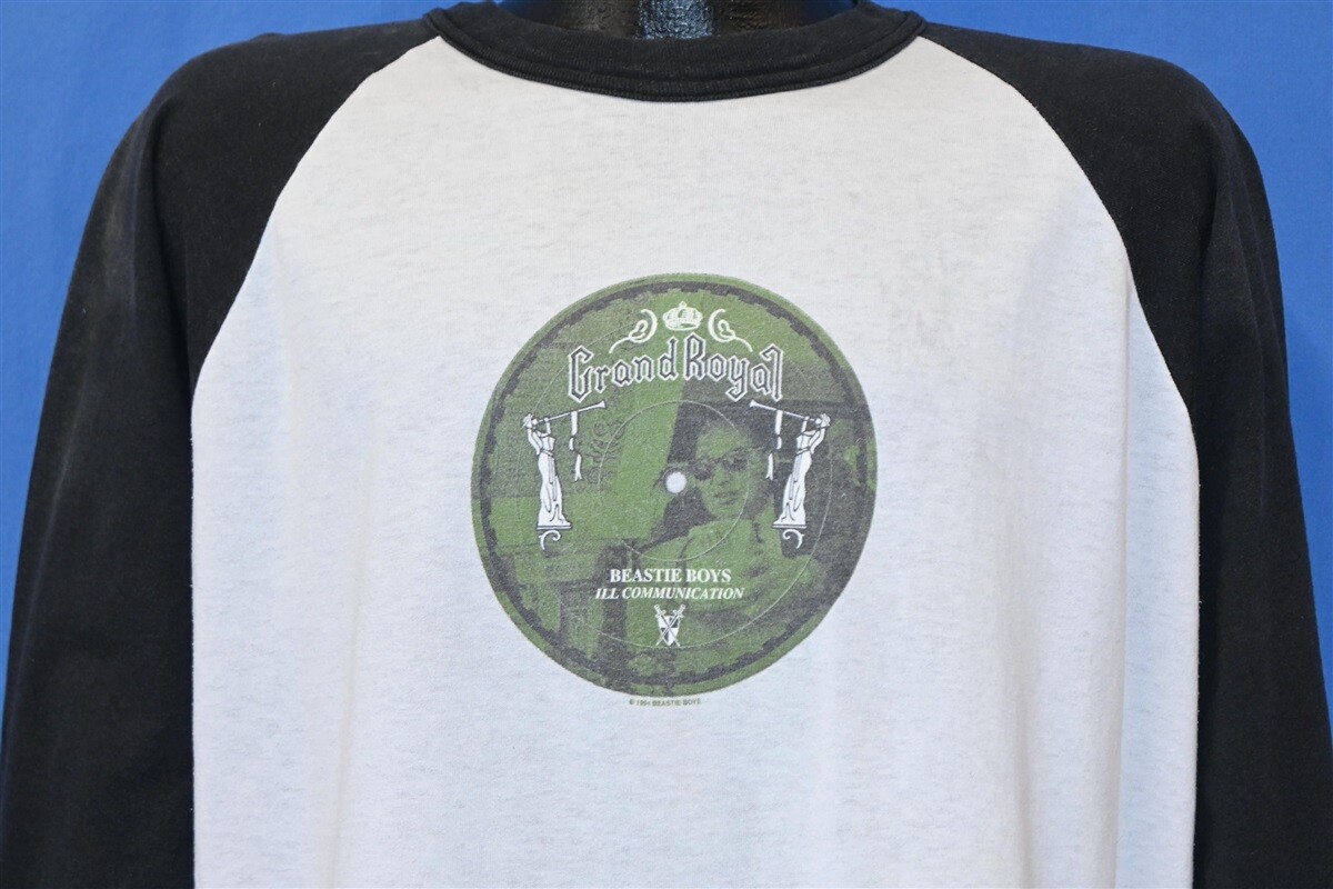 【希少】90s Grand 　Tシャツ BEASTIE BOYS vtg 90s BEASTIE BOYS ILL COMMUNICATION GRAND ROYAL 3/4