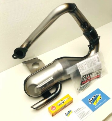 Marmitta Giannelli Per Piaggio Ape - Corsa Corta, Performante