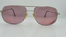 Vintage Charmant 4101 Silver Metal Pilot Sunglasses FRAMES ONLY