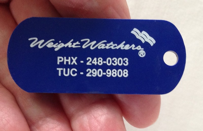 Vintage Weight Watchers Soda Can Tab Lifter Opener Key Chain / Kitchen Gadget