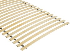 Rete Letto singolo salvaspazio arrotolabile 90x200 cm con doghe in legno